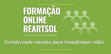 Formação online da Rede de Articulação da Solidariedade