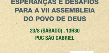 Inscrições abertas para o Fórum Social, Político e Ambiental: dia 23 de agosto