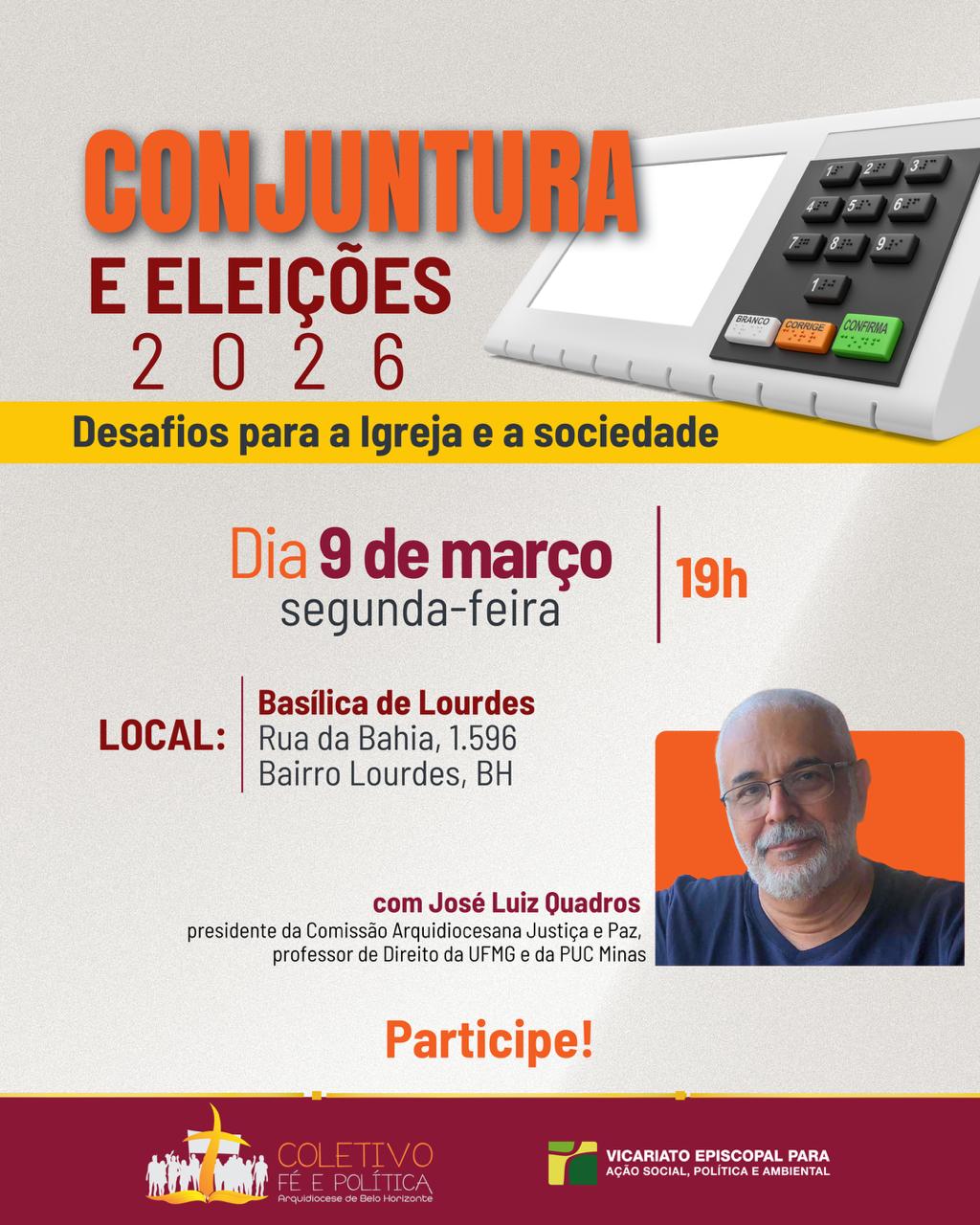 Veaspam convida para bate-papo: “Conjuntura e Eleições 2026” – hoje – às 19h